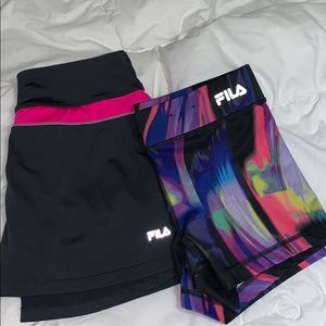 FILA running short tennis skort bundle S small